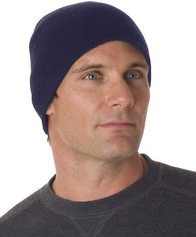Bayside BA3810 Beanie NAVY front view