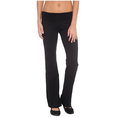 mossimo foldover bootcut yoga pants