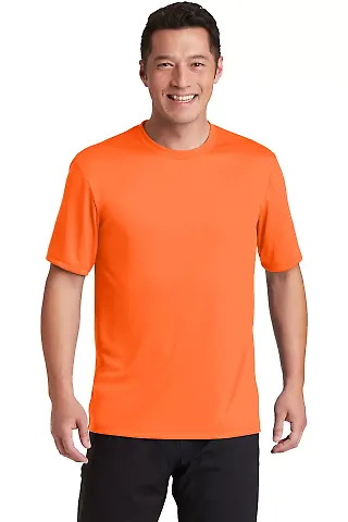 4820 Hanes® Cool Dri® Performance T-Shirt Safety Orange front view