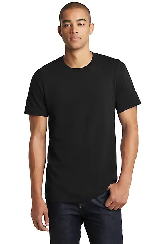 DT7000 District® Young Mens Bouncer Tee Black front view