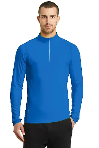 OE335 OGIO ENDURANCE Nexus 1/4-Zip Pullover Electric Blue front view