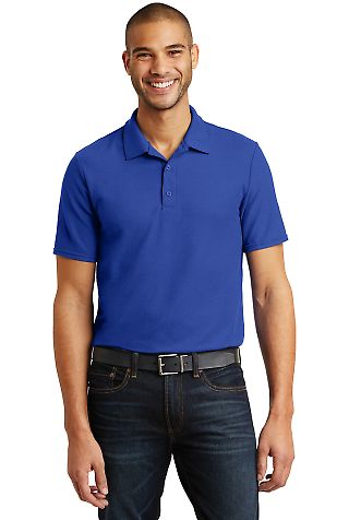 72800 Gildan DryBlend® Adult Double Piqué Polo in Royal front view