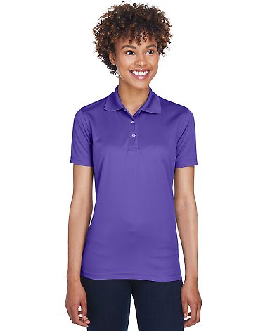 8210L UltraClub® Ladies' Cool & Dry Mesh Piqué P in Purple front view