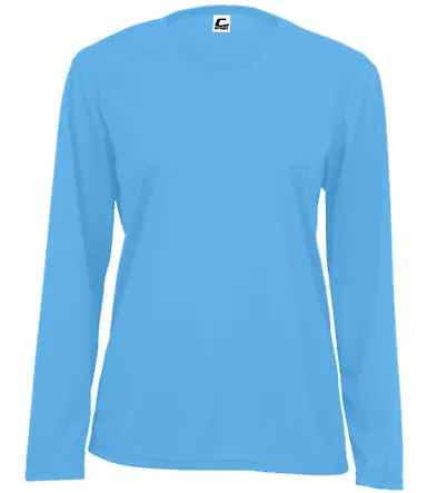 5604 C2 Sport - Ladies' Long Sleeve T-Shirt Columbia Blue front view