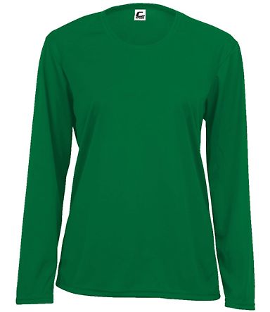 5604 C2 Sport - Ladies' Long Sleeve T-Shirt Kelly front view