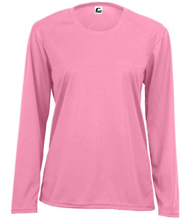 5604 C2 Sport - Ladies' Long Sleeve T-Shirt Pink front view