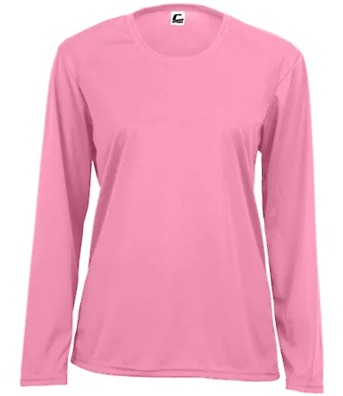 5604 C2 Sport - Ladies' Long Sleeve T-Shirt Pink front view