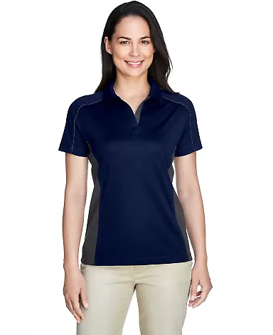 Extreme By Ash City 75113 Eperformance Ladies Fuse CLASC NAVY/ CRBN front view