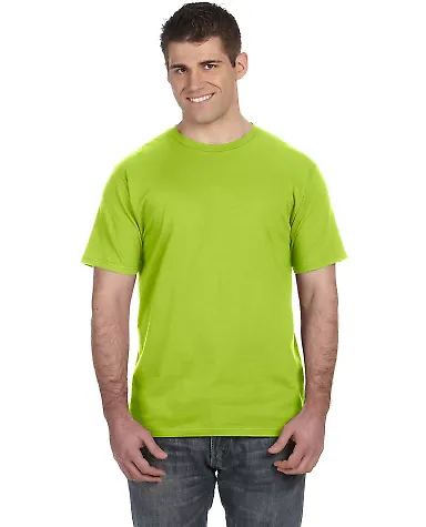 Anvil 980 Lightweight T-shirt by Gildan in Key lime front view