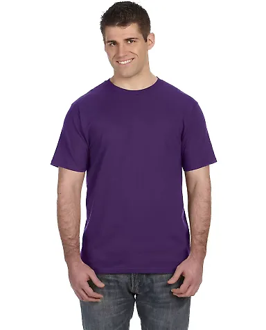 Anvil 980 Lightweight T-shirt by Gildan in Purple front view