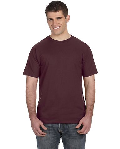 Anvil 980 Anvil Lightweight T-shirt  MAROON front view