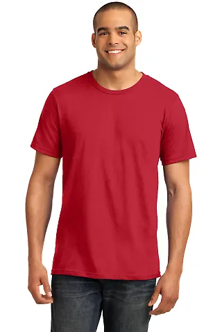 Anvil 980 Lightweight T-shirt by Gildan in True red front view