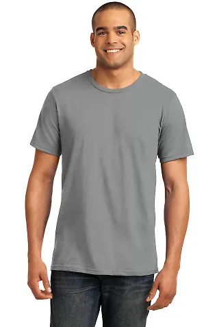 Anvil 980 Lightweight T-shirt by Gildan in Storm grey front view