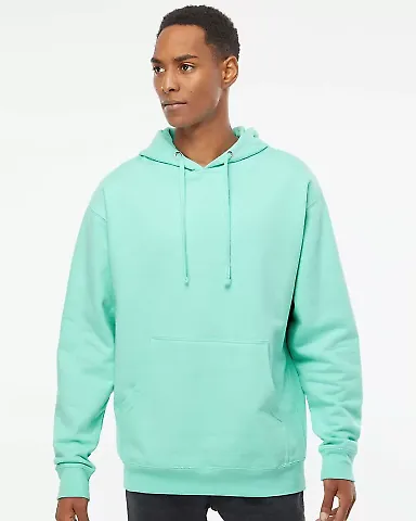 Independent Trading Co. SS4500 Midweight Hoodie in Mint front view