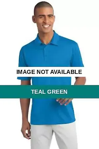 K540 Port Authority Silk Touch™ Performance Polo Teal Green front view