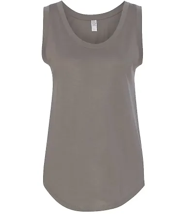 Alternative Apparel 2830 Womens Cotton Modal Muscl Nickel front view