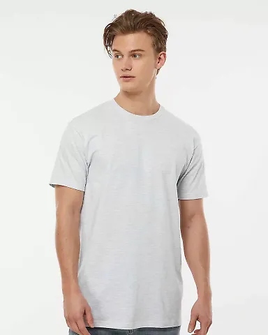 0290TC Tultex Unisex Ring-Spun Cotton Tee 290 in Ash front view