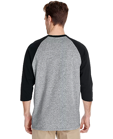 5700 Gildan Heavy Cotton Three-Quarter Raglan T-Shirt - From $5.99