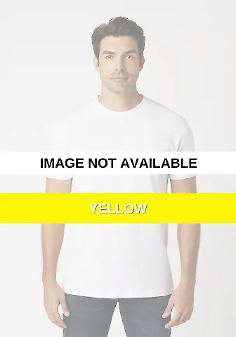 M1045 Crew Neck Men's Jersey T-Shirt  Yellow front view
