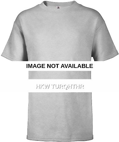 Delta Apparel 12900 Youth Soft Spun Tee HKW TurqHthr front view