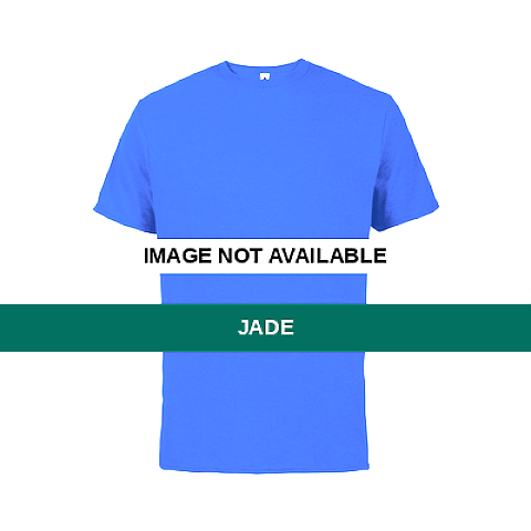 12600 Delta Apparel Adult 30/1's Soft Spun Tee 4.3 JADE front view