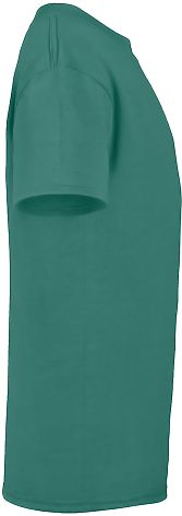 18100 Delta Apparel Adult 30/1's Athletic Fit Tee  JADE front view
