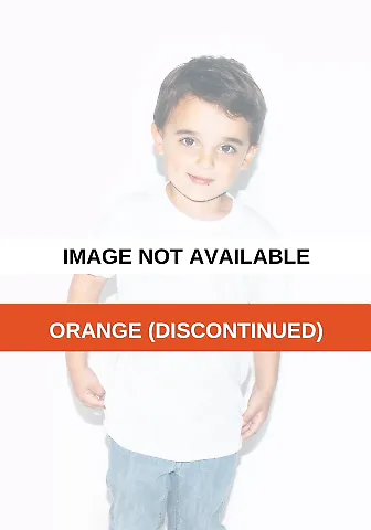 YC1040 Cotton Heritage Youth Cotton Crew T-Shirt Orange (Discontinued) front view