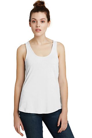Alternative Apparel AA5054 Backstage 50/50 Tank WHITE front view