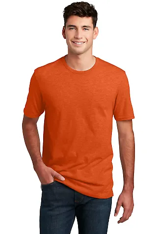 DM108 District Made Mens Perfect Blend Crew Tee in Dporhthr front view