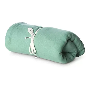Independent Trading Co. INDBKTSB Blanket Sea Green front view
