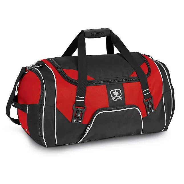OGIO 108089 Rage Duffel Red front view