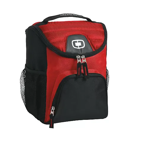 OGIO 408112 Chill 6-12 Can Cooler Red front view