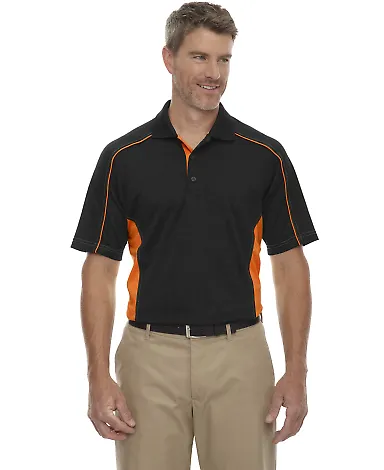 85113T Ash City - Extreme Eperformance™ Men's Ta BLACK/ ORANGE front view