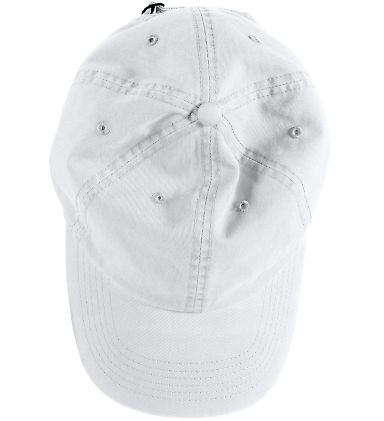 Authentic Pigment 1912 Direct-Dyed Dad Hat in White front view