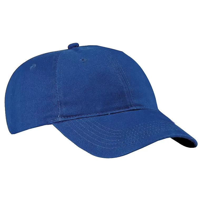 Port & Company CP77 Brushed Twill Dad Hat  Royal front view