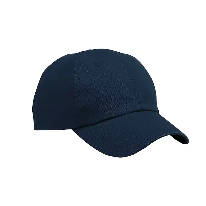 Port & Company CP78 Washed Dad Hat  Navy front view