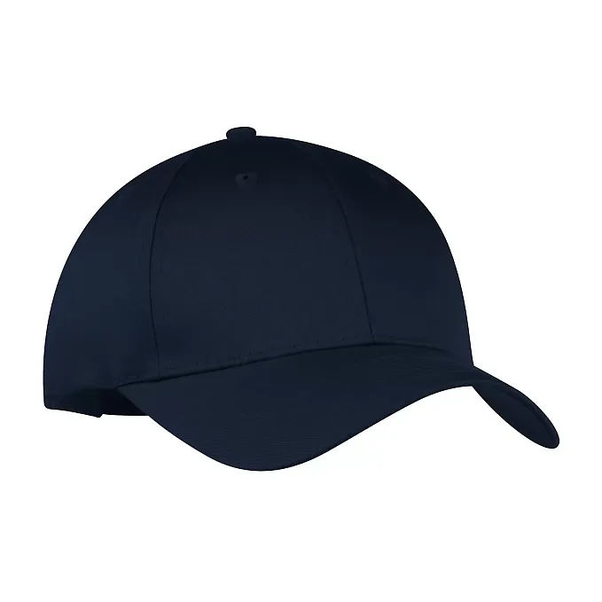 Port & Company CP80 Six-Panel Twill Cap NAVY front view