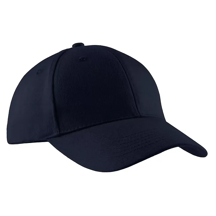 Port & Company CP82 Brushed Twill Cap  Navy front view