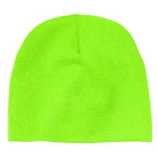 Port & Company CP91 Beanie Neon Green front view