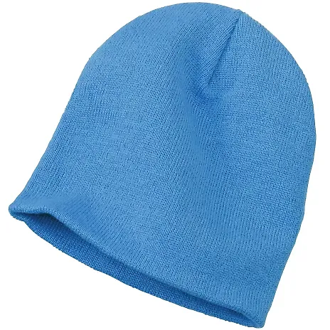 Port & Company CP94 Knit Skull Cap Columbia Blue front view