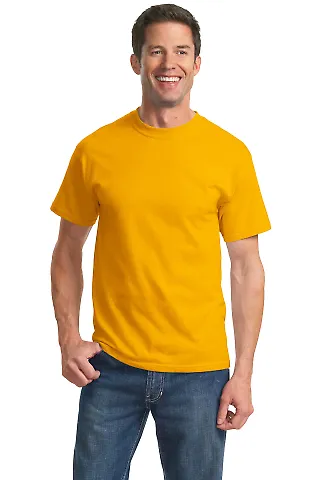 Port & Company PC61T Tall Essential T-Shirt Gold front view