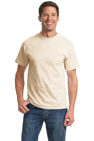 Port & Company PC61T Tall Essential T-Shirt Natural front view
