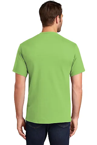 Port & Company PC61T Tall Essential T-Shirt Lime front view