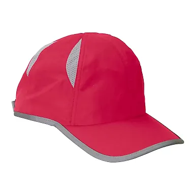 BA514 Big Accessories Performance Cap RED front view