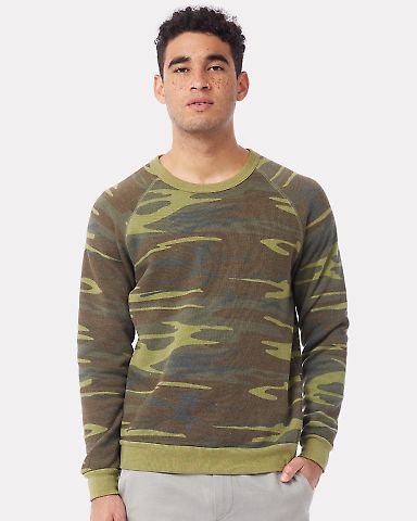 alternative apparel crew neck sweatshirt