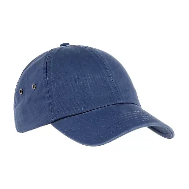 BA529 Big Accessories Washed Baseball Cap in China blue front view