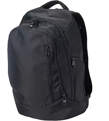 BE044 BAGedge Tech Backpack BLACK front view
