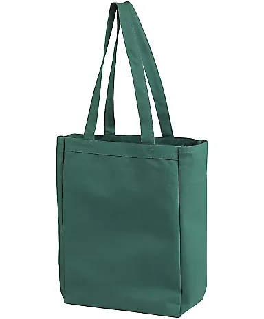 BE008 BAGedge 12 oz. Canvas Book Tote in Forest front view