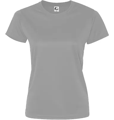 C5600 C2 Sport Ladies Polyester Tee Silver front view
