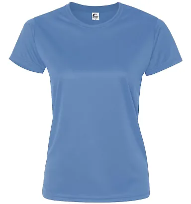 C5600 C2 Sport Ladies Polyester Tee Columbia Blue front view
